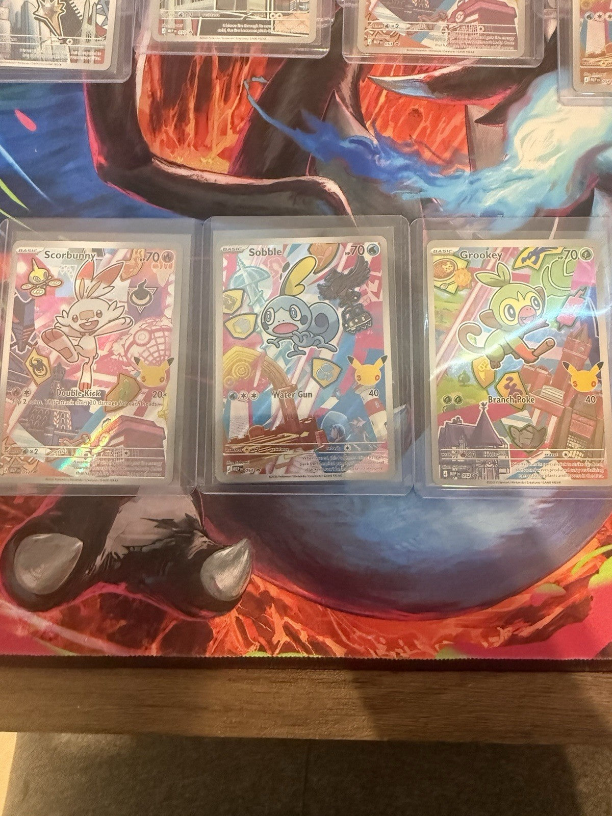 Pokémon TCG First Partner Series 2 Gen 8 starters Grookey, Scorbunny and Sobble