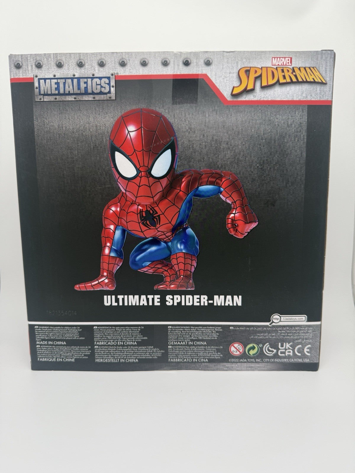 Jada MetalFigs Marvel Ultimate Spider-Man 6" Collectible Die-Cast Figure
