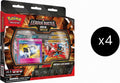 Lot Of 4| Pokemon Mega Lucario ex League Battle Deck