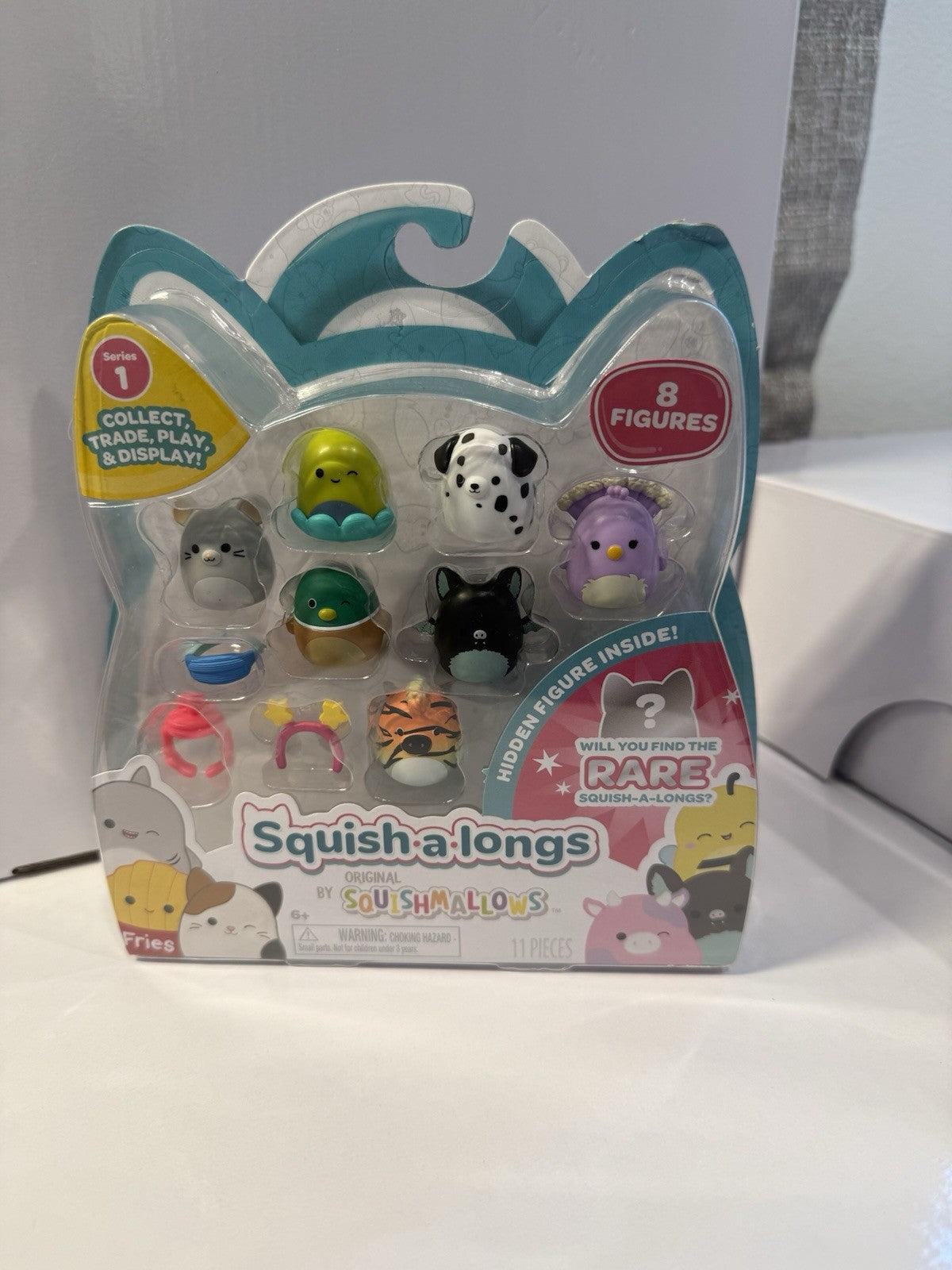 Squishmallows Squish-A-Longs Mini Figure Set 8 Figures Series 1