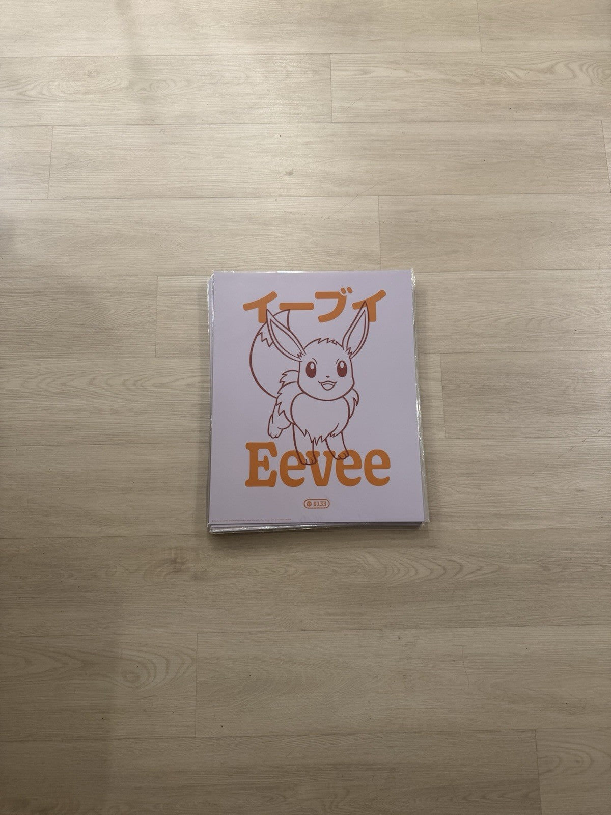 Pokémon Target Poster FULL SET-Mew Charizard Bulbasaur Mewtwo Eevee Jigglypuff