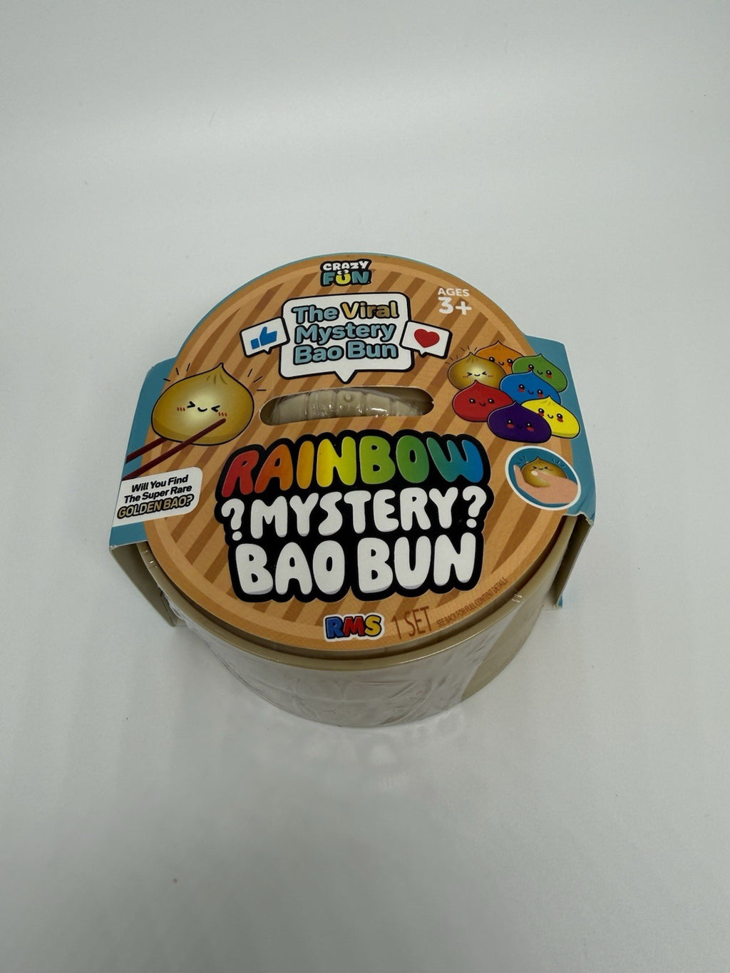 Squishy Bun Dumpling Glitter Mystery Rare Rainbow Stress Relief Colorful