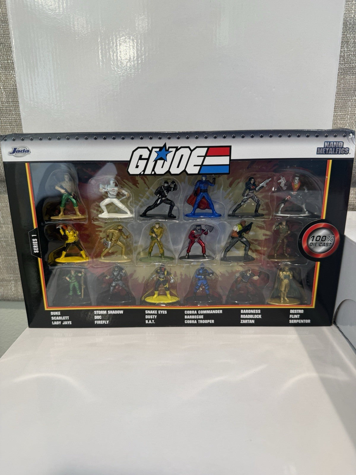 G.I Joe Nano Metalfigs Series  18 Figures Jada