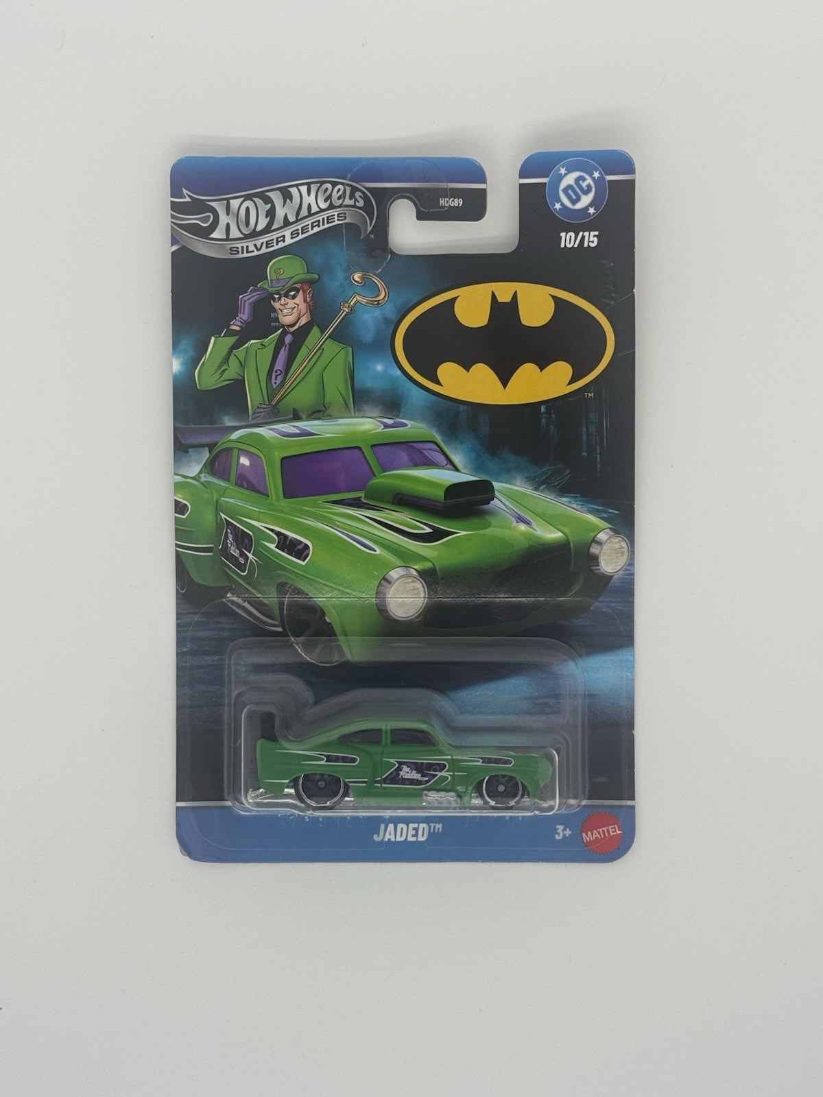 Hot Wheels Silver Series 2026 HW Batman Series 10/15 The Riddler Jaded