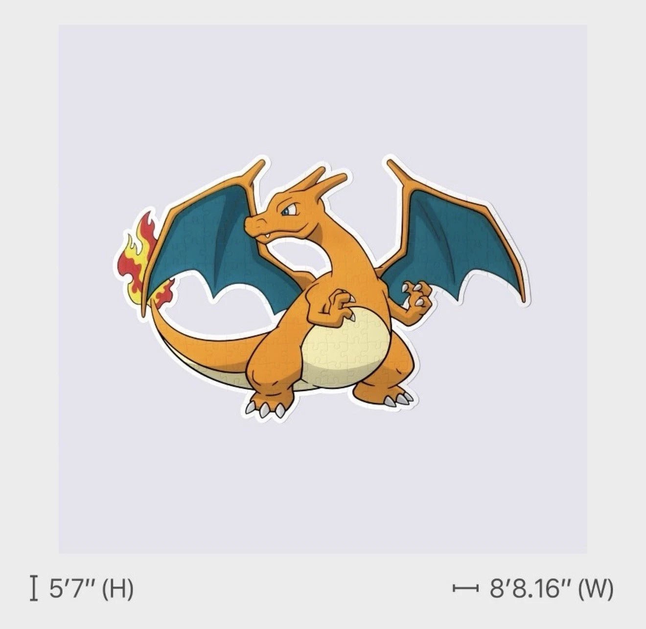 Charizard Life-Size Puzzle| Pokemon X Target